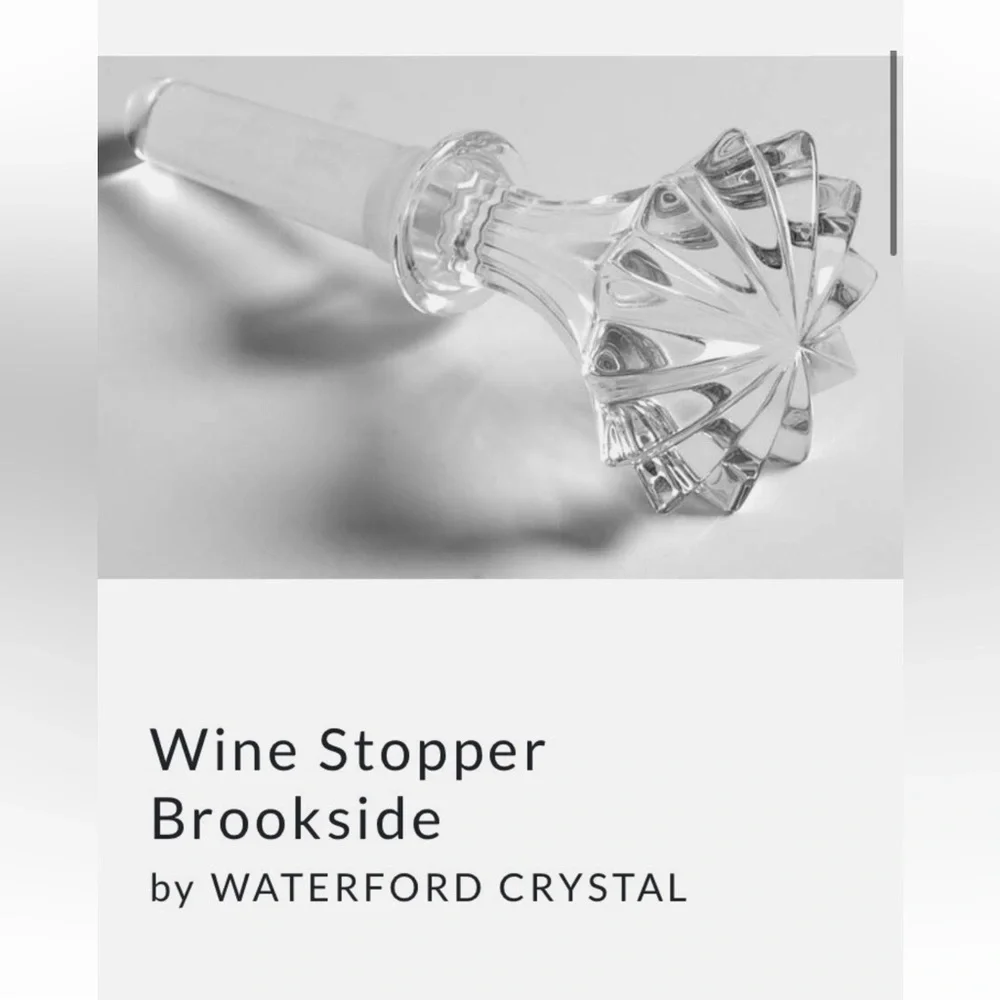 Gorgeous Marquis by Waterford Brookside Wine Stopper